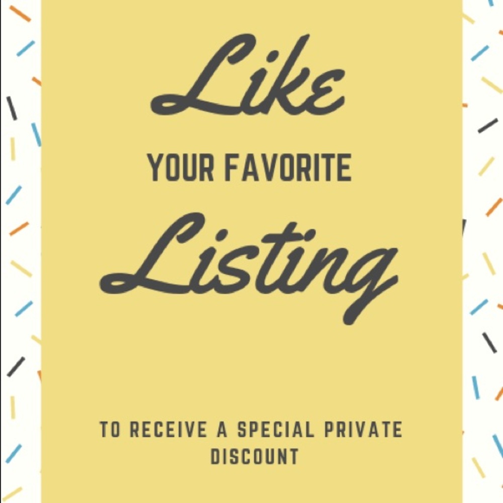 👀SPECIAL PRIVATE DISCOUNT 👀
